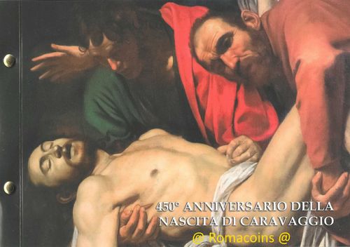 Vatican Enveloppe Philatélique Numismatique 2021 Caravaggio